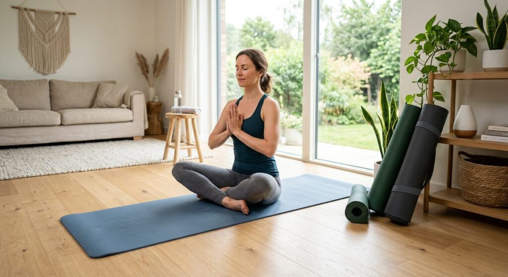 Yogamåtter til hjemmetræning: Valg og brug