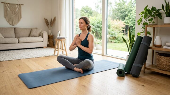 Yogamåtter til hjemmetræning: Valg og brug